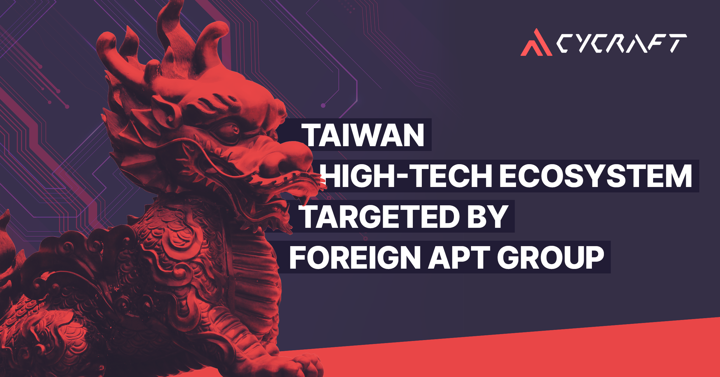 CyCraft, APT Chimera, China, Taiwan, Cybersecurity, Semiconductors